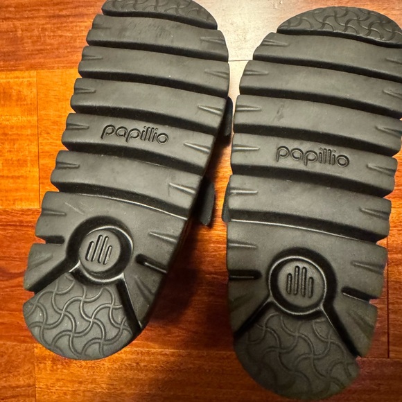 Birkenstock online exclusive! Black leather Chunky Arizona platforms! Size 38. - Picture 2 of 4